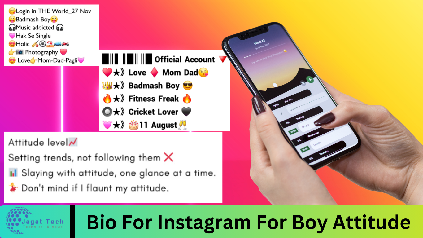 Bio For Instagram For Boy Attitude