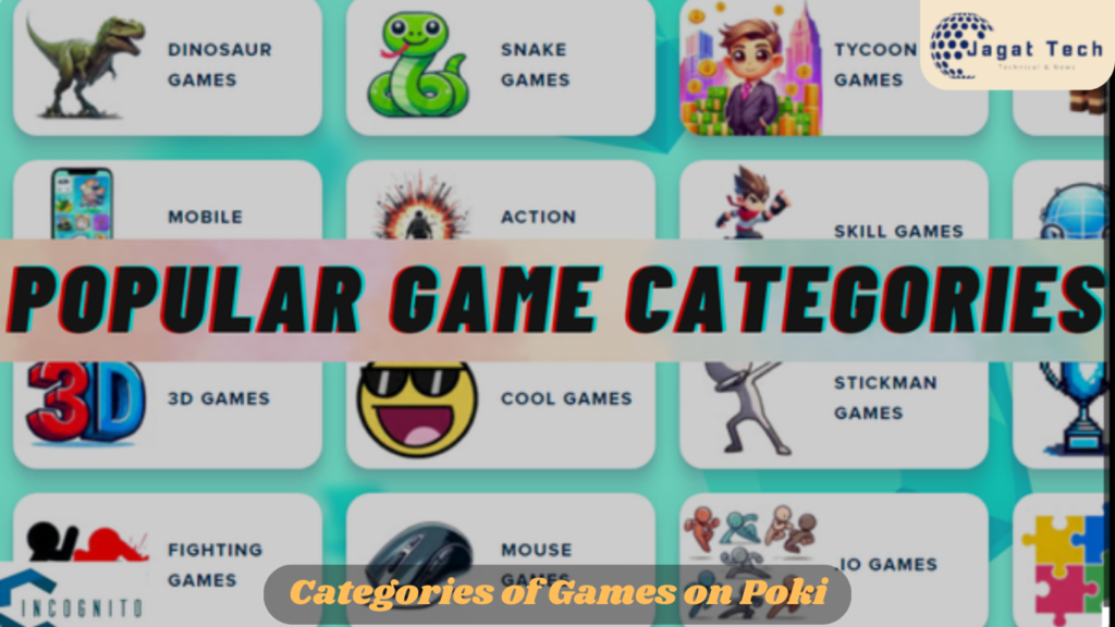 Categories of Games on Poki