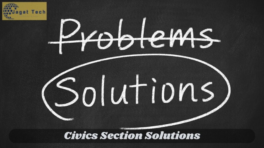 Civics Section Solutions