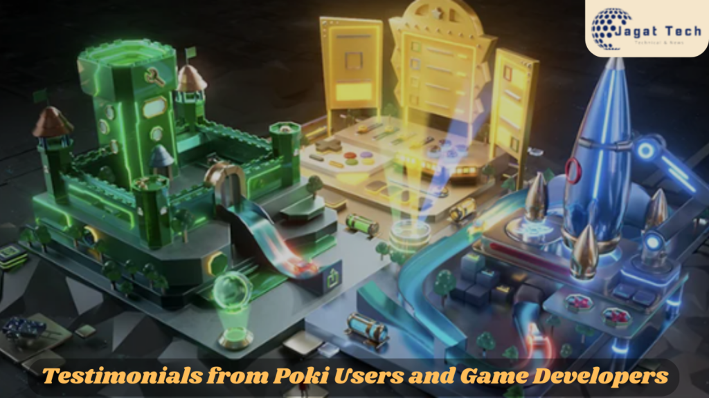 Testimonials from Poki Users and Game Developers