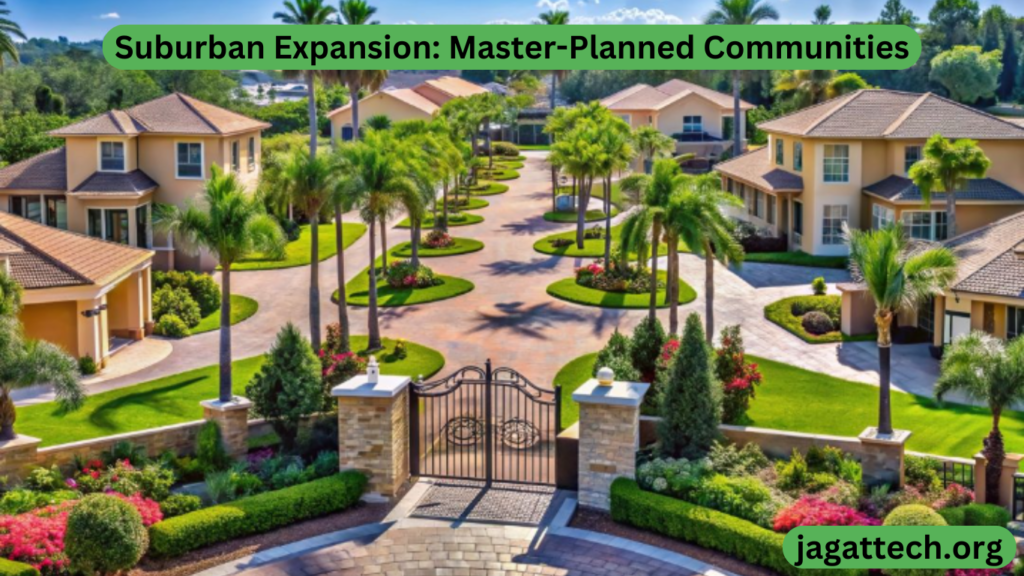 Suburban Expansion Master-Planned Communities